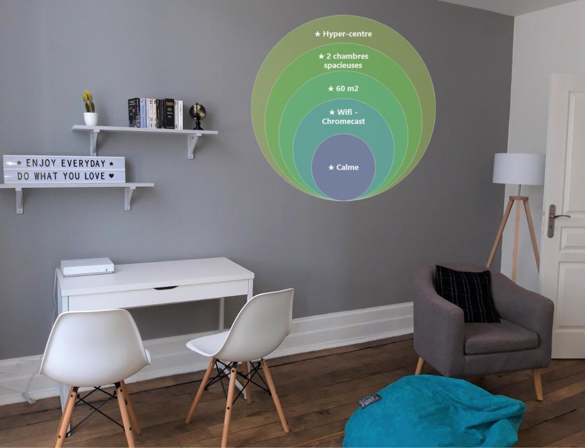 Appartement Hypercentre Tarbes - 2 Grandes Chambres エクステリア 写真